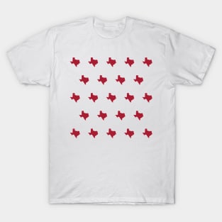 Red Texas with Blue T-Shirt